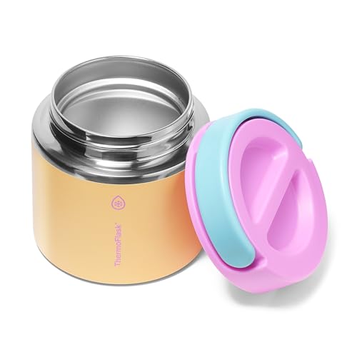 ThermoFlask Insulated Food Jar with Leakproof Lid (20 oz, Candy Oasis) - Stainless Steel Food Containers for Hot & Cold Meals, Lunch, Soup & Snacks - Image 3