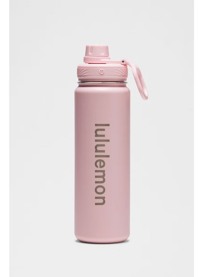 lululemon Sport Vacuum Insulated Water Bottle for Iced Tea Hot Tea and More 710ml pink - Image 1