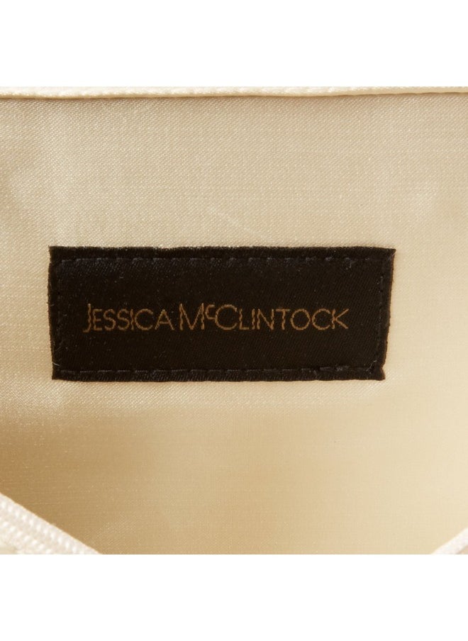 Jessica McClintock - Womens Metal Evening Handbags Light Gold One Size Us - Image 1