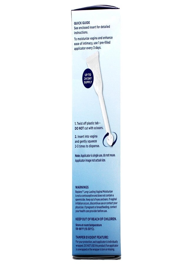 Replens Long-Lasting Vaginal Moisturizer - 8 ct, Pack of 4 - Image 4