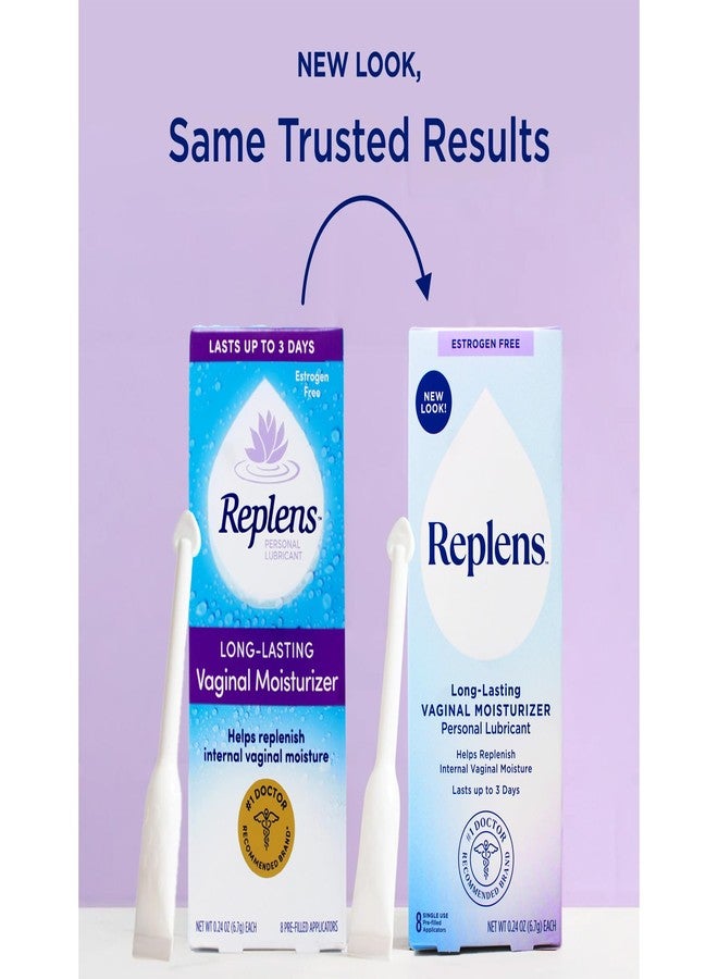 Replens Long-Lasting Vaginal Moisturizer - 8 ct, Pack of 4 - Image 5