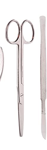 TAMSCO Basic Fragging Kit of 4 Pieces (M-1090, M-1140, T Cutters for Hard and Soft Coral Stainless Steel Convenient Button Case Good for Fresh and Salted Water - Image 3