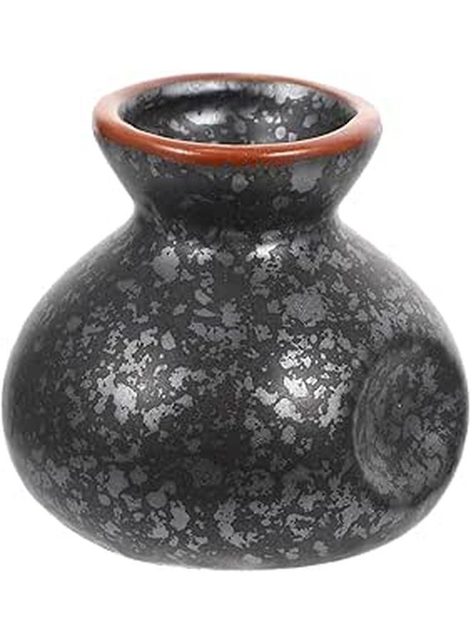 Ceramic Toothpick Holder And Small Retro Flower Vase For Kitchen Office Decor - Image 1