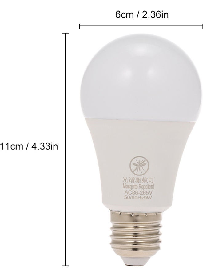 Loquat Yellow LED Bug Light Bulb White 11.50 x 6.00 x 6.00centimeter - Image 3