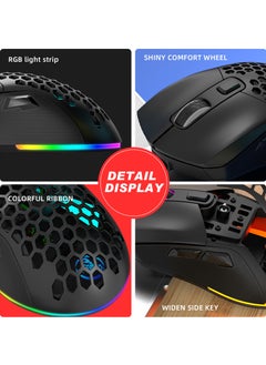 T28 RGB Lighting 2.4G Wireless BT5.1 Wireless Gaming Mouse With USB Receiver - pzsku/Z106FB8A46F8E0271D655Z/45/_/1727505543/81a8d511-b64d-41ee-b153-9faa0c53a128