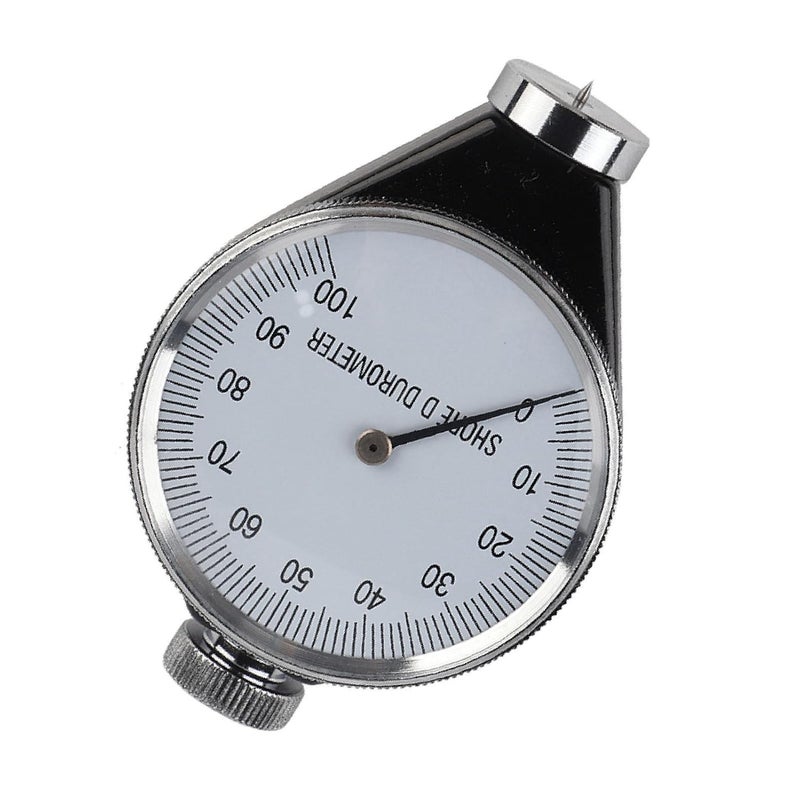Shore Type A Rubber Tire Durometer Hardness Tester Meter 0 100 Degrees Alloy Material Size D - Image 5