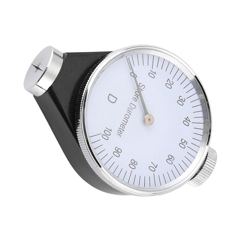 Shore Type A Rubber Tire Durometer Hardness Tester Meter 0 100 Degrees Alloy Material Size D - Image 3