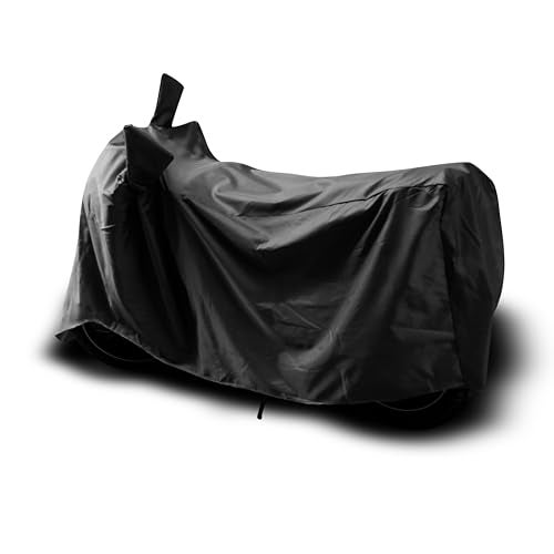 MADAFIYA Bike Body Cover Compatible with Bajaj Pulsar 150 | Dustproof UV & Heat Protection | All Weather Full Outdoor Protection | Scratch Resistant | Mirror Pockets & Windproof Lock - Image 2