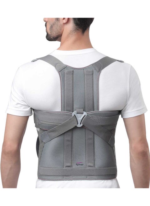 Dorsolumbar Brace is a lightweight spinal brace, covers all dorsal, lumbar and sacral vertebrae, supports and immobilizes the spine in neutral position, still permitting the requisite body