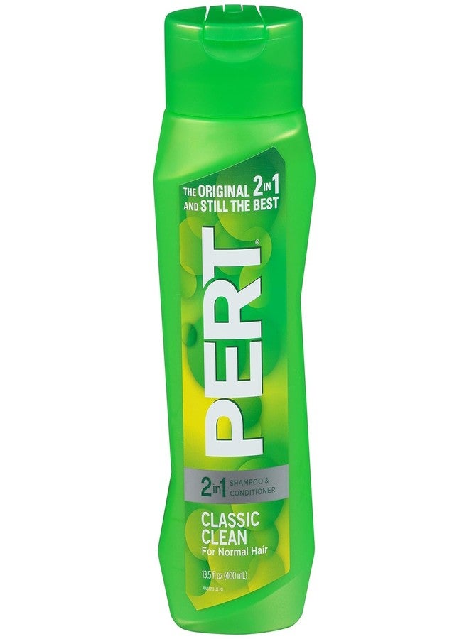 Pert Plus 2-in-1 Shampoo Plus Conditioner, Normal Hair 13.50 oz (Pack of 7) - Image 1