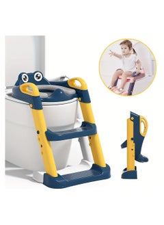 ARNOTEC Adjustable Toddler Toilet Potty Chair for Kids Training Seat With Soft Cushion And Sturdy Non-Slip Step Stool Ladder  - Image 2