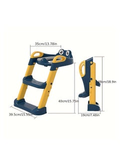 ARNOTEC Adjustable Toddler Toilet Potty Chair for Kids Training Seat With Soft Cushion And Sturdy Non-Slip Step Stool Ladder  - Image 5