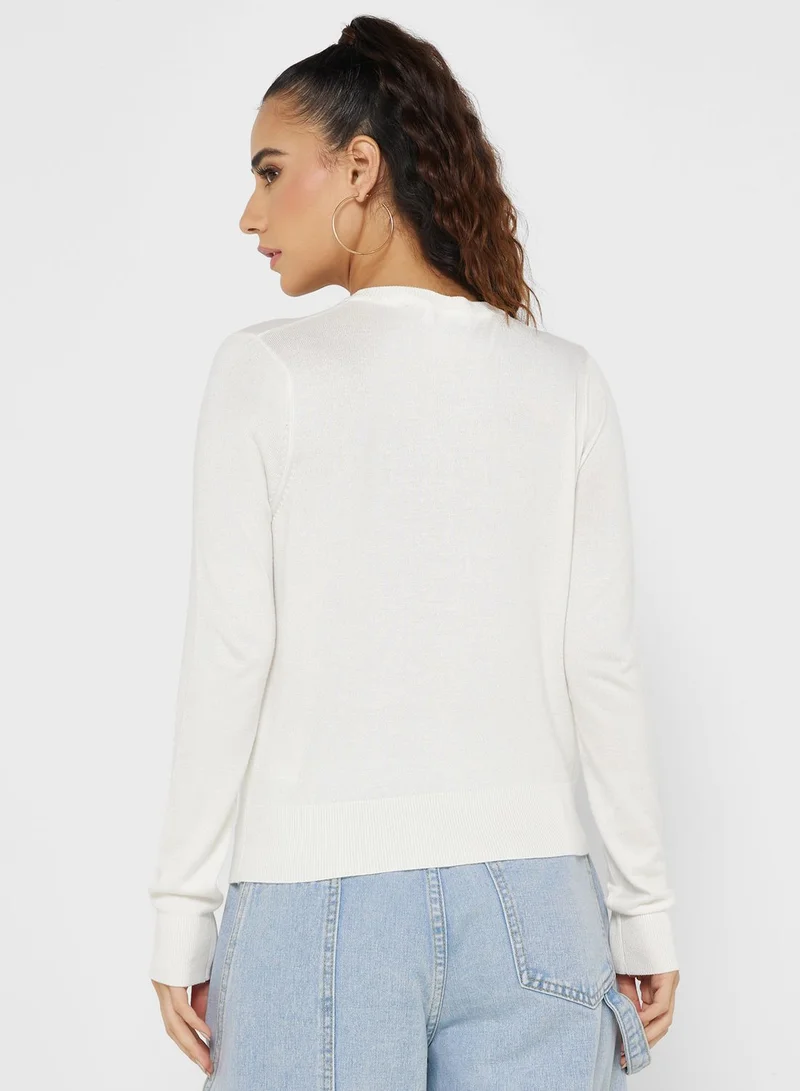 BRAVE SOUL Knitted Cardigan With Pocket Detail