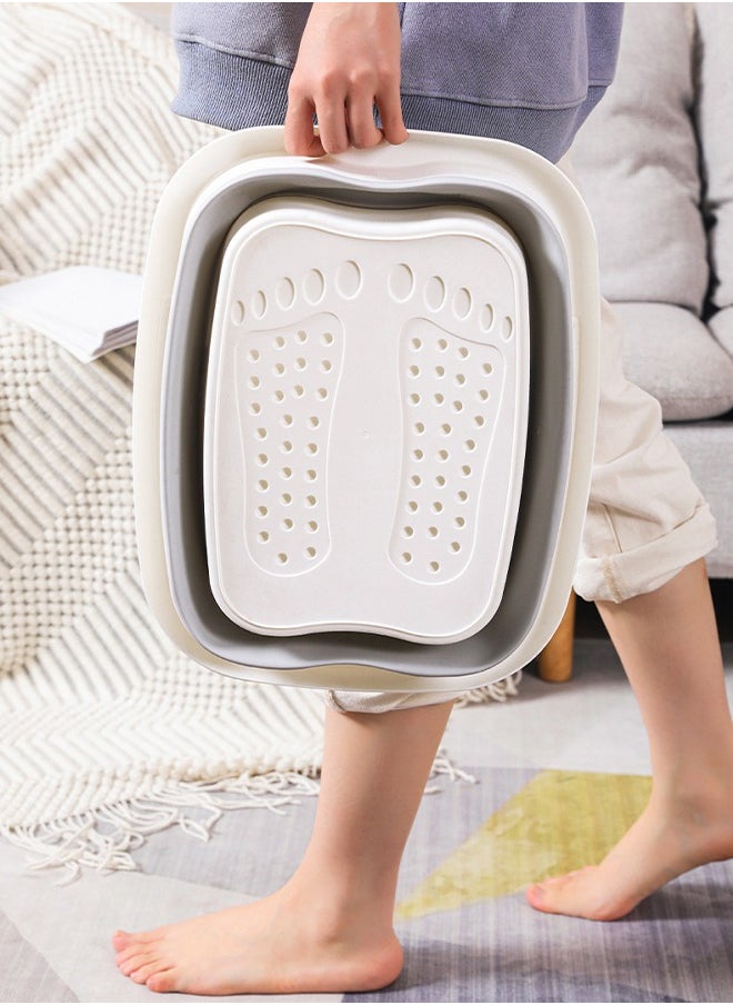Foot Bath Foot Soak Tub, Foot Bath Basin, Portable Feet Spa Soaking Basin Bucket, Foot Wash Basin For Home