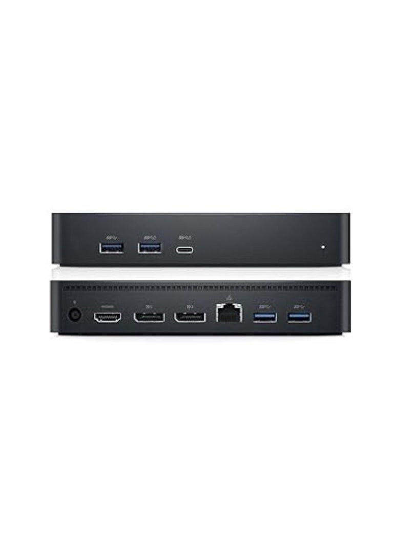 Terabyte new for Performance Universal Dock D6000, Docking Station D6000 with USB-C/USB-A PowerShare Options, Connect Upto Three 4K Displays + HDMI Cable + DisplayPort Cables - Image 1