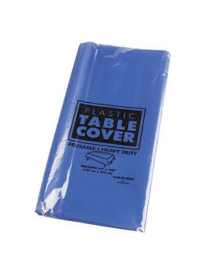 U.S. Toy Plastic Table Cover/Dark Blue - Image 1