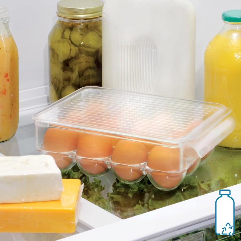 InterDesign Fridge Binz Egg Holder Small Clear - Image 3