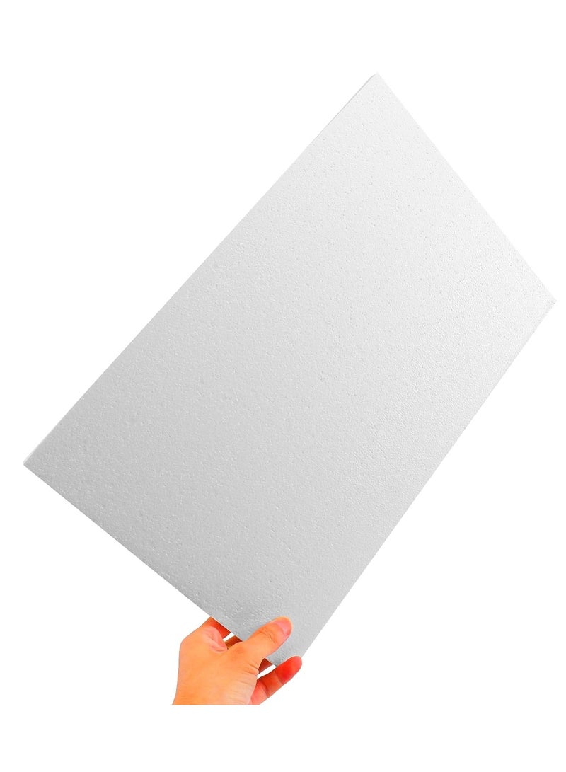 كرافت ماجيك صفائح رغوة بوليسترين 1 سم - A4 (10 عبوات) | خفيف الوزن ، متين للحرف اليدوية ، النحت ، صنع النماذج ، مشاريع DIY ، ديكور المنزل والتعبئة - Image 2