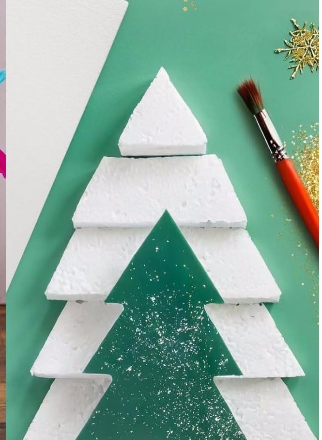 كرافت ماجيك صفائح رغوة بوليسترين 1 سم - A4 (10 عبوات) | خفيف الوزن ، متين للحرف اليدوية ، النحت ، صنع النماذج ، مشاريع DIY ، ديكور المنزل والتعبئة - Image 3