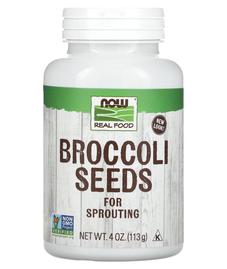 Real Food Broccoli Seeds 4 oz (113 g)