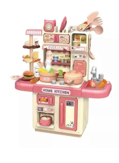 Children's kitchen with water tap and a set of basic kitchen pieces, size: height 36cm*30cm*width 13.5cm