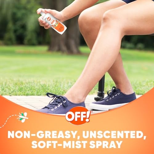 OFF! FamilyCare Insect & Mosquito Repellent Spritz, Unscented Bug spray with Aloe-Vera, 7% Deet, 6 oz - Image 3