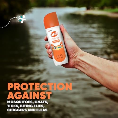 OFF! FamilyCare Insect & Mosquito Repellent Spritz, Unscented Bug spray with Aloe-Vera, 7% Deet, 6 oz - Image 2