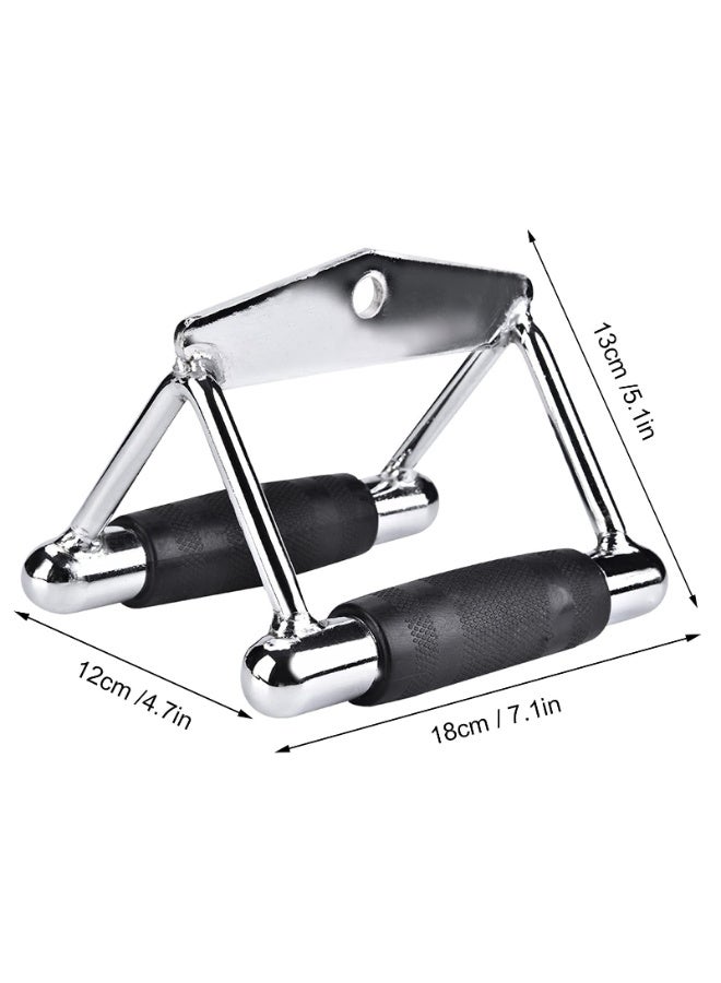 1Pcs Durable Steel Chinning Triangle Bar Handle for Gym Training Exercise Cable Attachment Heavy Duty Pull Up Bar Fitness Equipment Workout Accessory - Image 2
