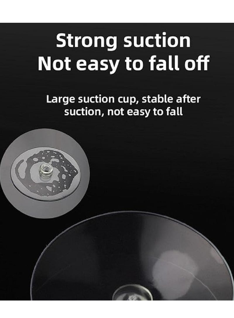 دش مكبر صوت لاسلكي ، مكبر صوت ستيريو لاسلكي دش مع كوب شفط ، مكبر صوت بلوتوث لاسلكي 5.0 ، محمول مقاوم للماء للحمام وركوب الدراجات والمشي لمسافات طويلة والمزيد - Image 5