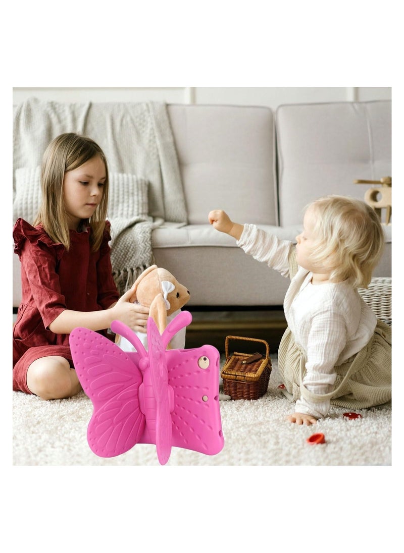 iPad 6th Generation Case for Kids iPad 9.7 inch Case Light Weight Shockproof EVA Foam Protective Tablet Stand Cover Holder for Apple iPad Air/Air 2 iPad 9.7 2017 2018  Cute Butterfly - Image 5