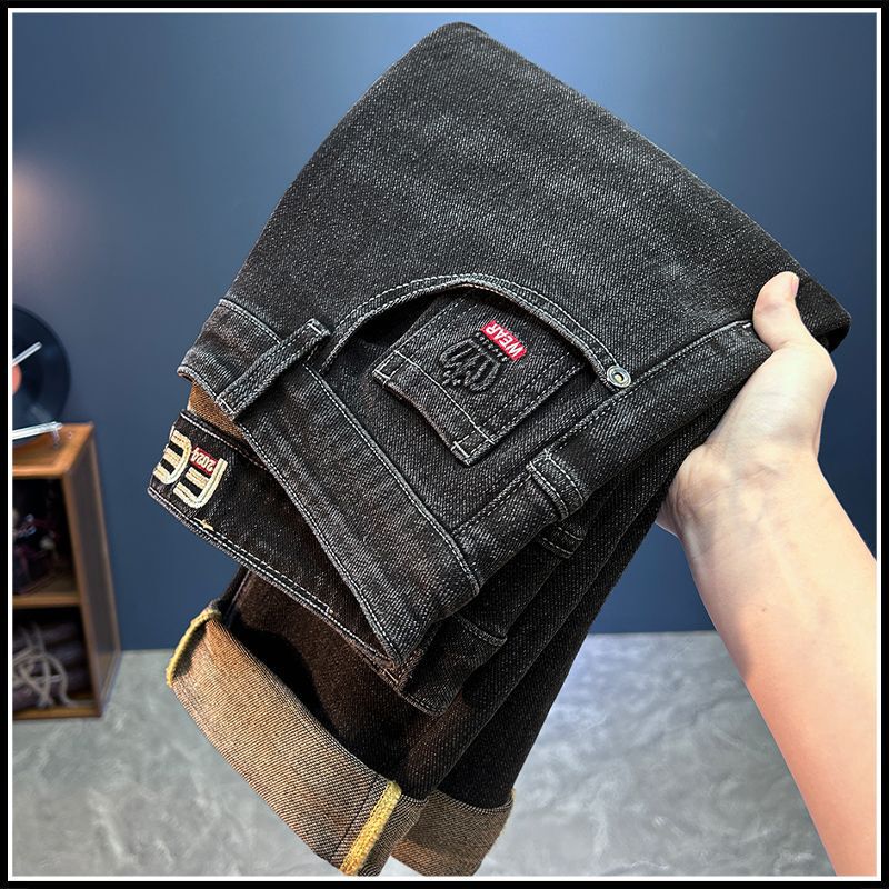 Unisex Casual Daily Denim Jeans - Image 3