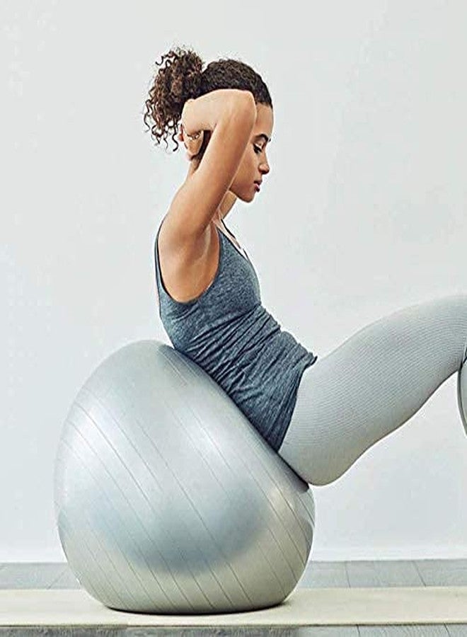Relieftoᵀᴹ Yoga Fitness Ball 65 cm Utility Yoga Balls Anti Burst Yoga Ball Fitness Gym Exercise Yoga Ball - Image 5