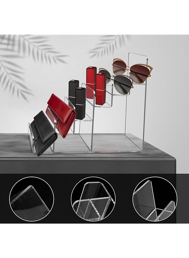 erorex Acrylic 6 Tier Display Stand For Wallets Jewelry Cosmetics And More  - Image 2