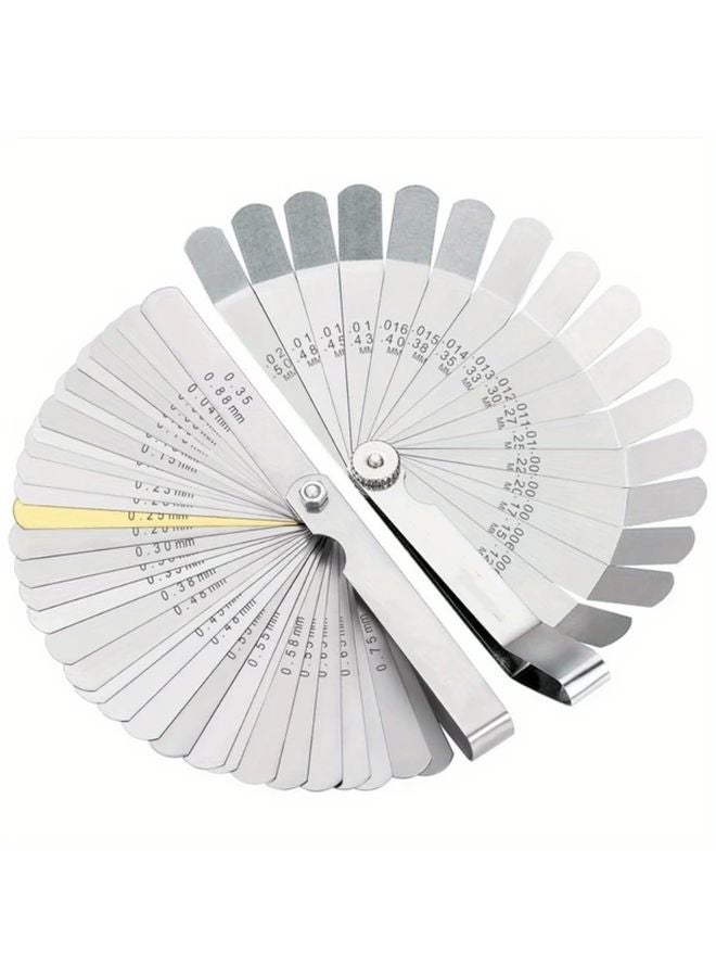 32pcs Feeler Gauge Set 0 0015 to 0 035 Inch 0 04 to 0 88mm Gap Measuring Tool - Image 3