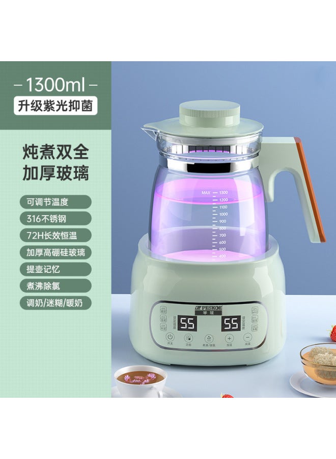 Baby Constant Temperature Milk Adjuster Glass Household Kettle Automatic Intelligent Heat Preservation Milk Brewing Milk Warmer