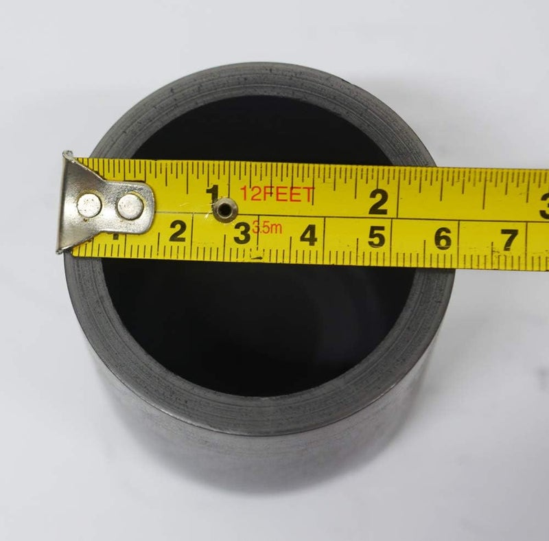 OTOOLWORLD Smelting Lab Graphite Crucible with Cover Lab Supply 60MM X 60MM - Image 2