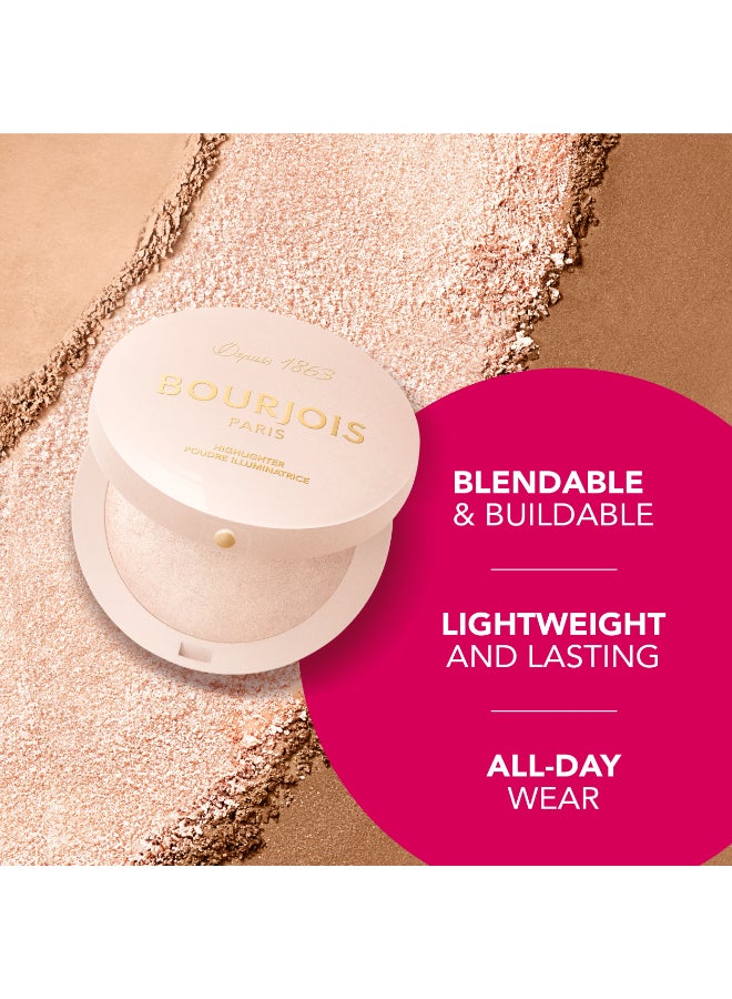 BOURJOIS PARIS Maxi Round Pot Highlighter - 003 - Champagne - Image 4