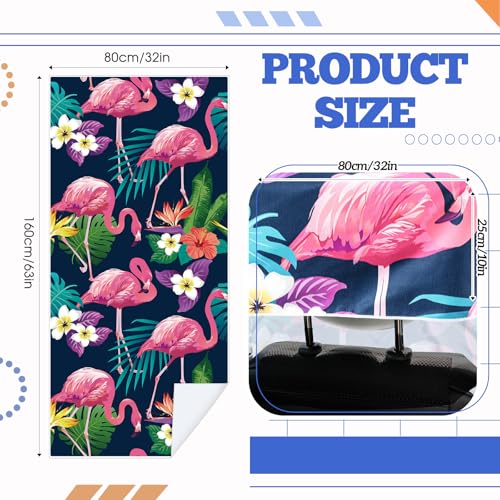 Hahafelt 1 Pack Car Seat Towel Covers with Storage Bag 63 x 32 Inch Athletic Running Towel Seat Sweat Washable Cover Gifts for Car Outdoor Sport Activities Christmas National Park 1 - Image 3