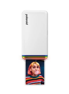 Polaroid Polaroid Hi-Print Gen 2 White Portable Pocket Photo Printer Made in Korea 2x3 Inch Sticky-Back Paper Bluetooth Wireless Printing for iOS & Android Compact Dye Sublimation Mini Printer for Instant Mobile Photos  - Image 1