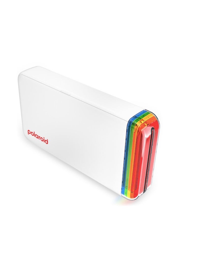 Polaroid Polaroid Hi-Print Gen 2 White Portable Pocket Photo Printer Made in Korea 2x3 Inch Sticky-Back Paper Bluetooth Wireless Printing for iOS & Android Compact Dye Sublimation Mini Printer for Instant Mobile Photos  - Image 4