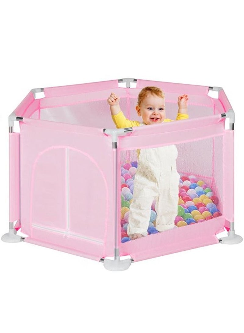 DubaiGallery Baby Playpen, Kids Large Playard Indoor & Outdoor Kids Activity Center, Infant Safety Gates - Image 1