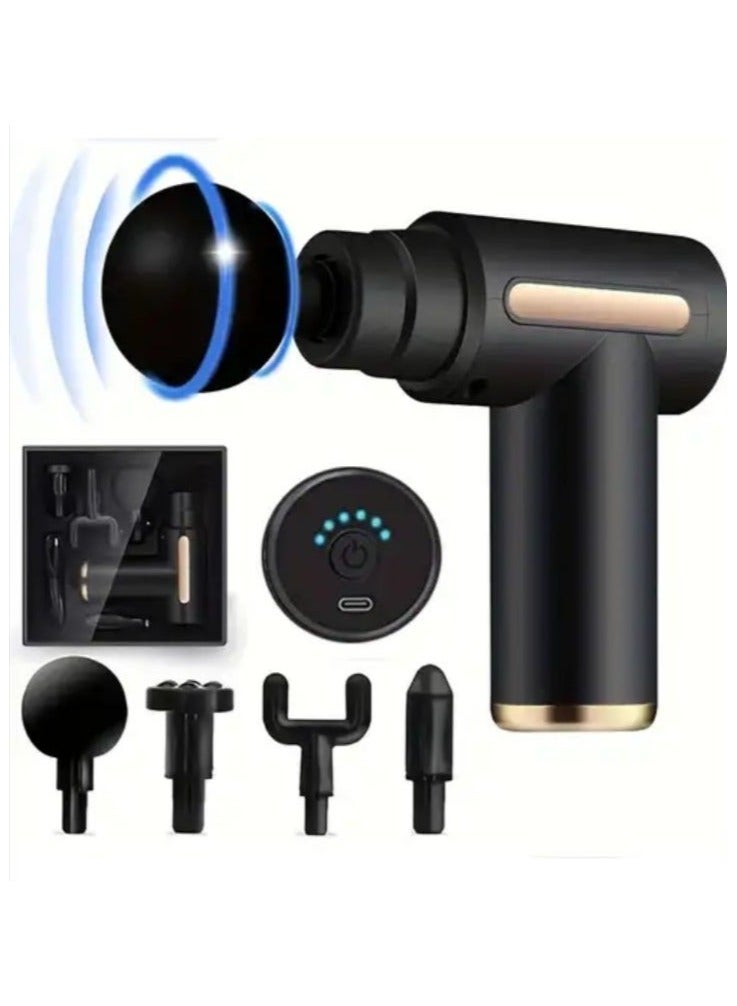Generic Mini Deep Tissue Percussion Massage Gun, Muscle Massage Gun with 6 Speeds, Ultra-Quiet Portable Electric Massager for Neck and Back Pain Relief  - Image 3