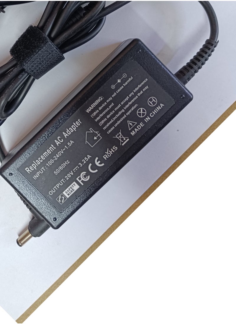 CSF AC ADAPTER 20V 3.25A(20V*3.25A=65W)Lenovo 3000 IdeaPad Y100 Y300 Y310 Y330 Y400 Y410 Y410P Y430 Y450 Y460 Y460A Y460C Y460N Y460P Y470 Y470A Y470P Y470N Y471A Y480 Y485 Y485P Y500 Y510 Y510P Y530 Y550 Y550A Y550P Y560 Y560A  - Image 2