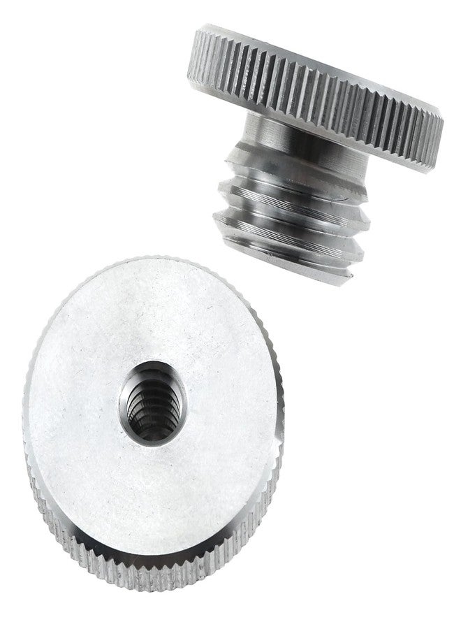 LUORNG 2pcs Aluminum Alloy 1/4" to 5/8" Threaded Screw Adapter for Tripod Laser Level Adapter - Image 3