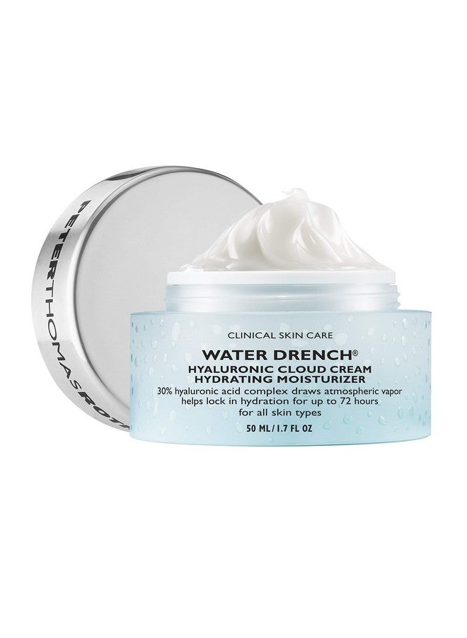 PETER THOMAS ROTH ; Water Drench Hyaluronic Cloud Cream ; Hydrating Moisturizer For Face Up To 72 Hours Of Hydration For More Youthfullooking Skin Fragnance Free 1.69 Fl Oz - Image 4