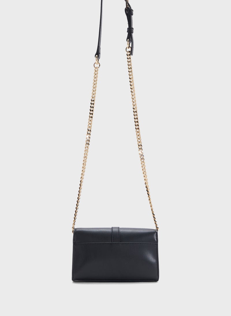 تومي هيلفيغر حقيبة كروس بودي ميني هيريتيج بسلسلة - Image 2