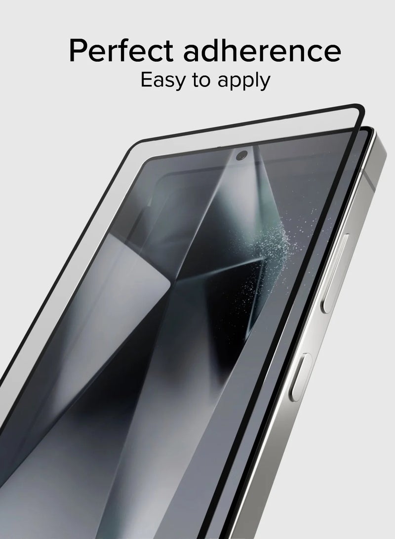 Premium Tempered Glass Screen Protector for Samsung Galaxy S25 Ultra – Full Glue, Edge-to-Edge Coverage, 9H Hardness, Anti-Fingerprint, Scratch Resistant, Ultrasonic Fingerprint Sensor Compatible - Image 4