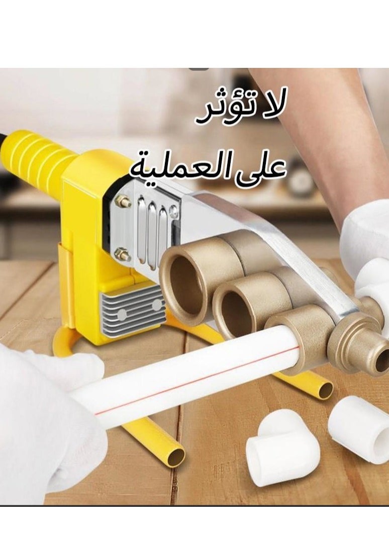 Generic Plastic Water Pipe Welding Device Pipe Welding Machine  0-320℃ Adjustable Digital Socket Fusion Welder with Double Heat Dissipation 6 Die Heads 20/25/ 32/40/ 50/ 63mm with Iron Case  - Image 3