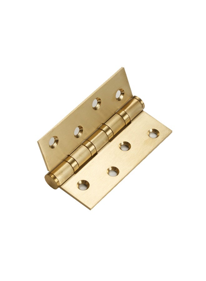 مفصلات فراشة – ستانلس ستيل ثقيلة، 102x76x3 مم، مطلية، مقاومة للتآكل، تشغيل سلس، ضمان 5 سنوات – مثالية للأبواب، الخزائن، الأثاث – (نحاس مصقول طبيعي)