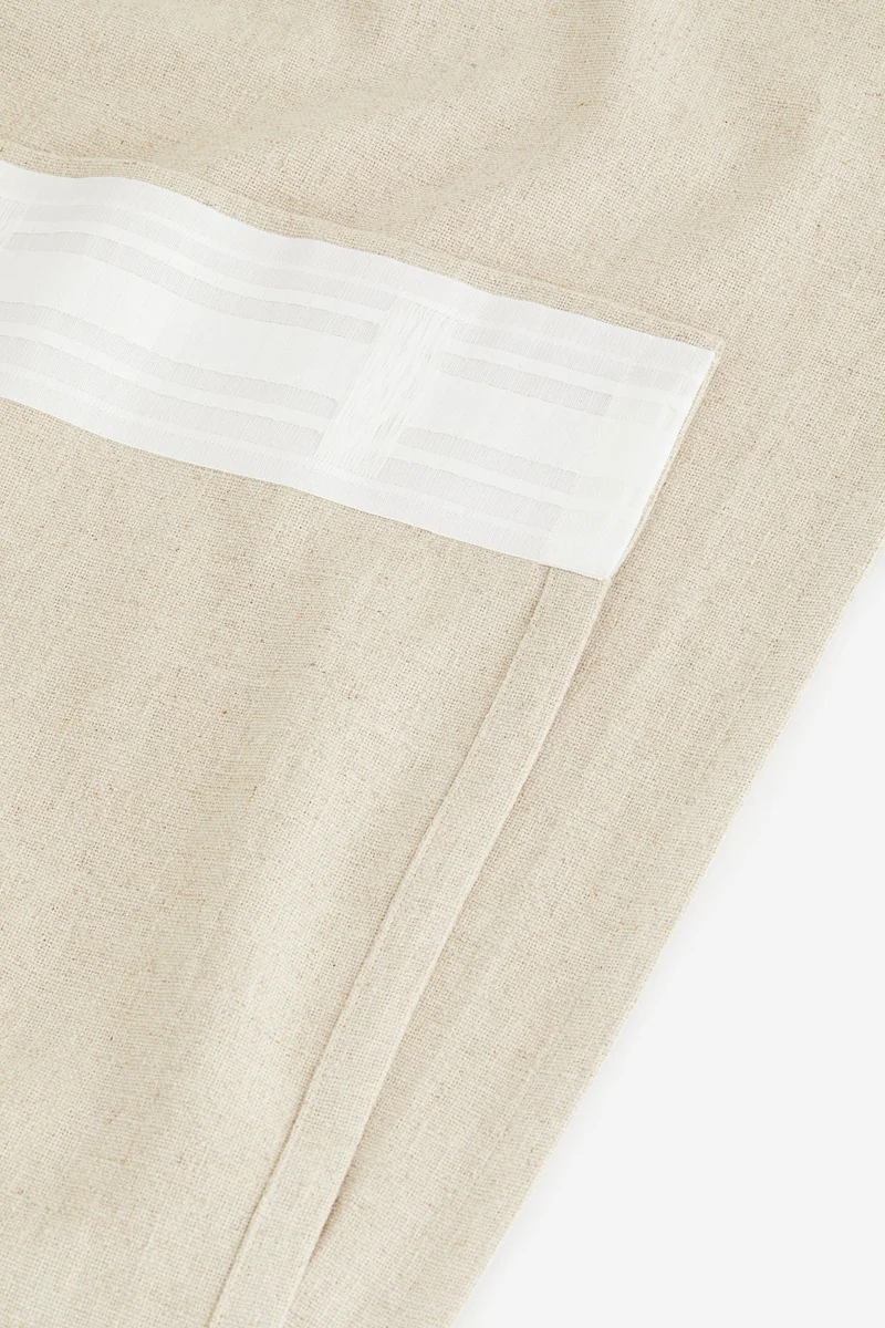 H&M 2-Pack Linen-Blend Curtain Lengths
